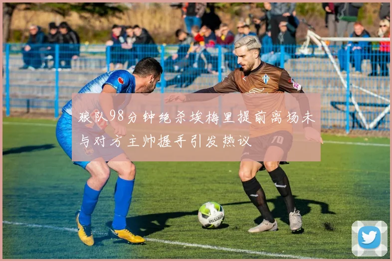 狼队98分钟绝杀埃梅里提前离场未与对方主帅握手引发热议